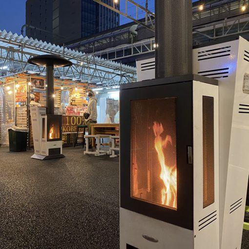 ストーブのレンタル